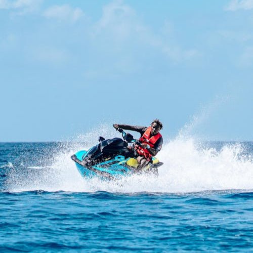 Zanzibar: Jetski Ride with Drone Photos, Videos and Hotel Pickup