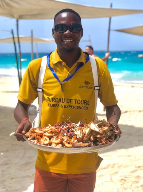 Zanzibar: Prison Island and Nakupenda Sandbank Boat Tour with BBQ Lunch