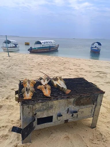 Zanzibar: Prison Island and Nakupenda Tour with Seafood BBQ from Uroa and Kiwengwa