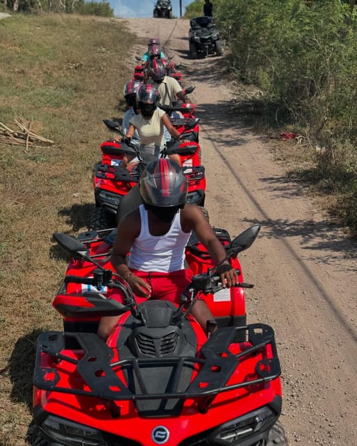 Zanzibar: Quad Biking Tour from Kendwa or Nungwi with Village Visit