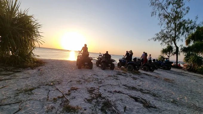 Zanzibar: Quad Biking Tour from Kendwa or Nungwi with Village Visit