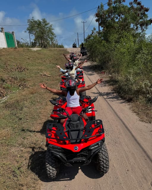 Zanzibar: Quad Biking Tour from Kendwa or Nungwi with Village Visit