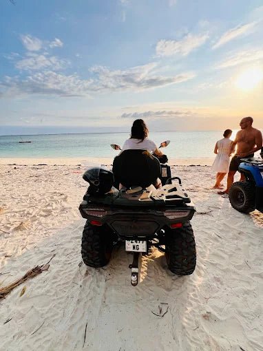 Zanzibar: Quad Biking Tour from Kendwa or Nungwi with Village Visit