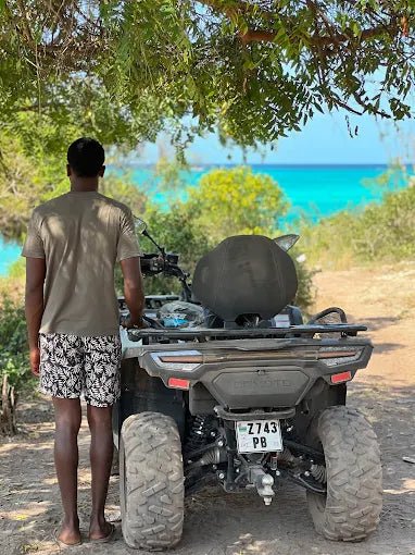 Zanzibar: Quad Biking Tour from Kendwa or Nungwi with Village Visit