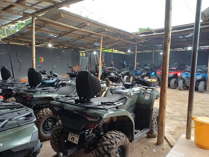Zanzibar: Quad Biking Tour from Kendwa or Nungwi with Village Visit