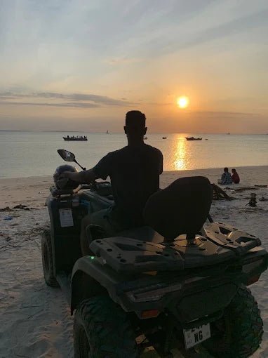 Zanzibar: Quad Biking Tour from Kendwa or Nungwi with Village Visit