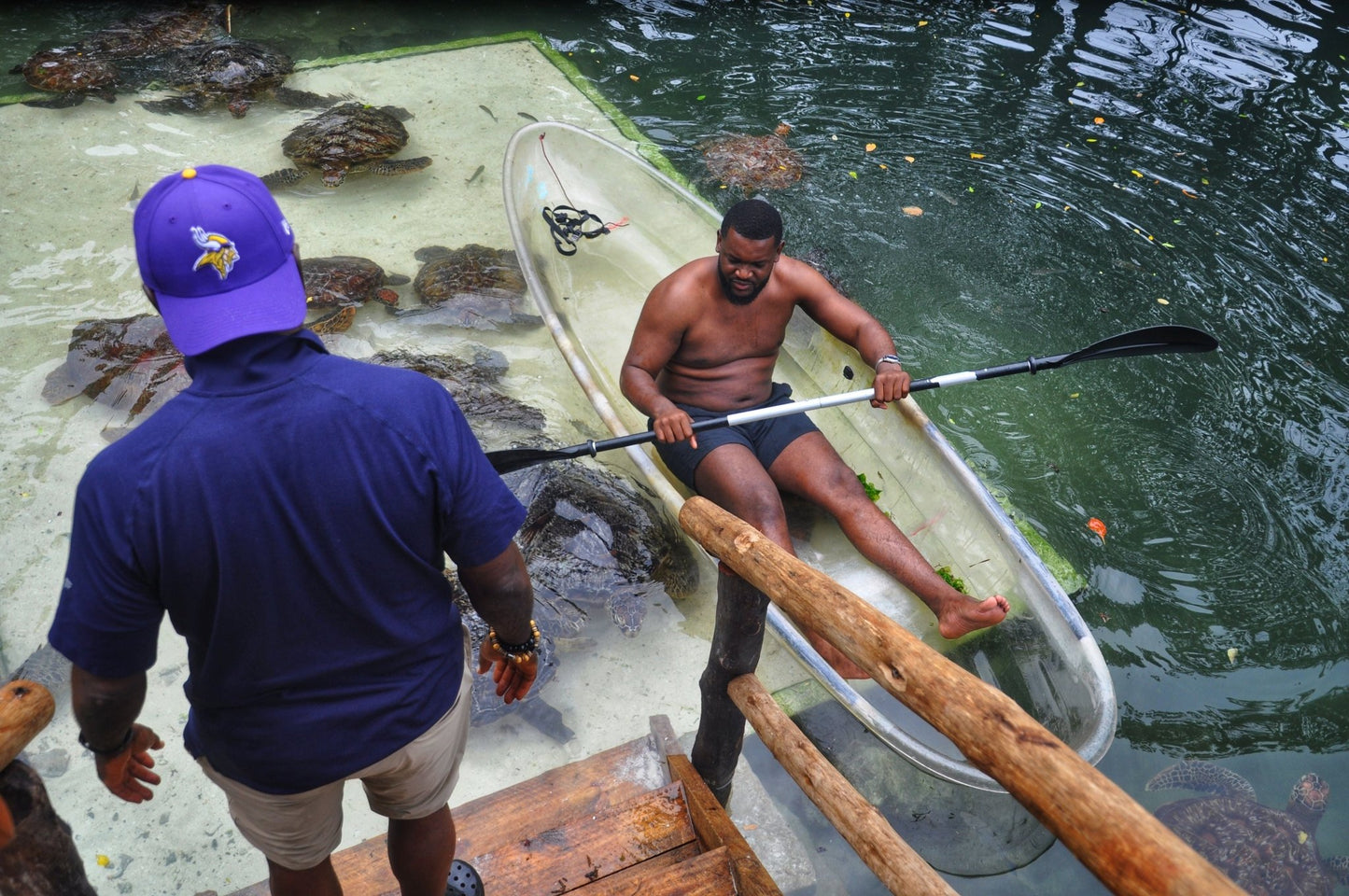 Zanzibar: Sea Turtle Swim, Feeding and Clear Kayak Experience