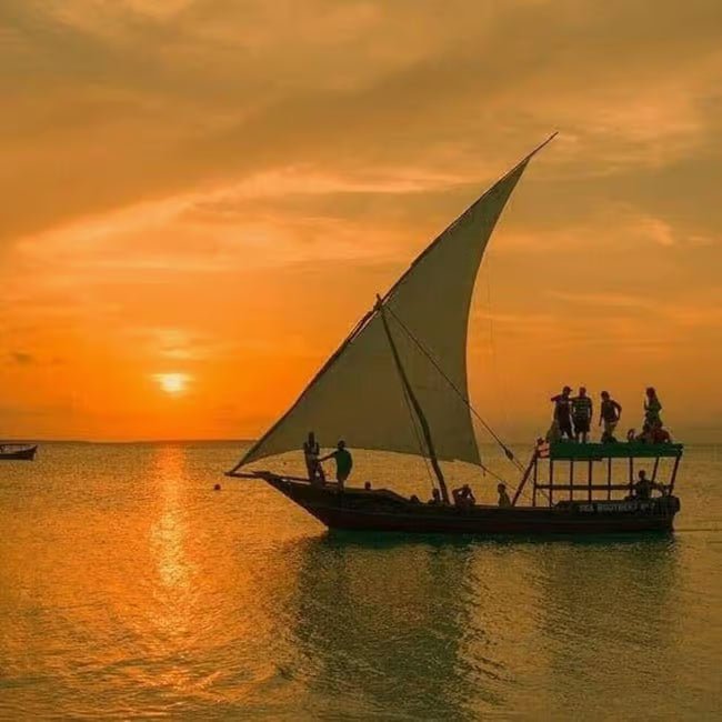 Zanzibar: Sunset Dhow Cruise from Nungwi or Kendwa with Hotel Pickup
