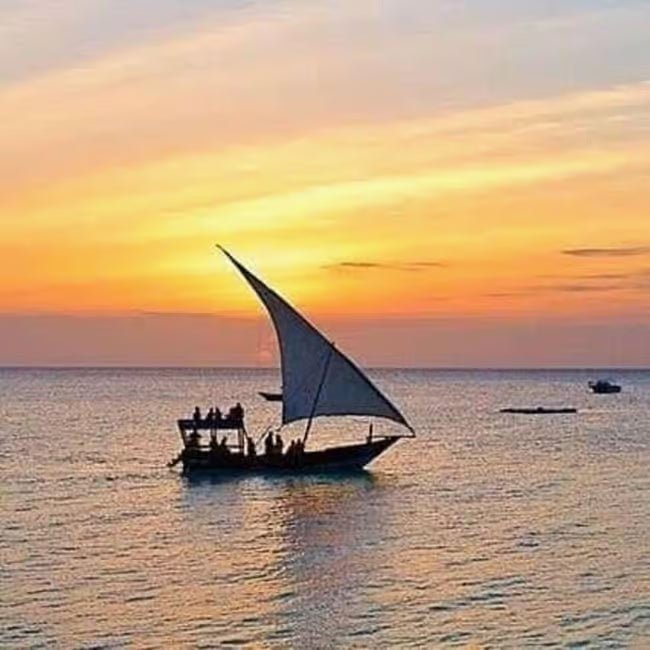 Zanzibar: Sunset Dhow Cruise from Nungwi or Kendwa with Hotel Pickup