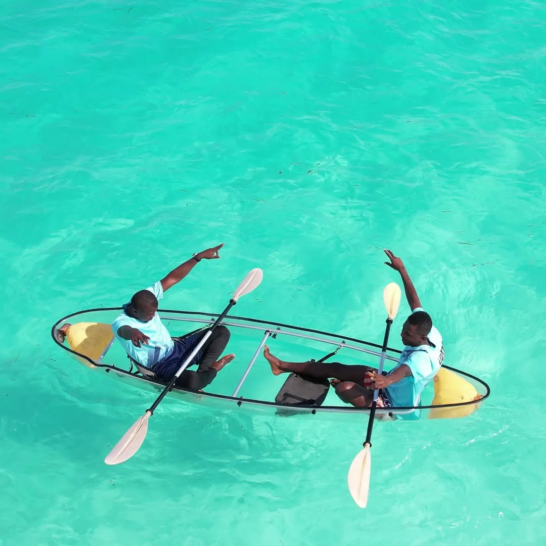 Zanzibar: Transparent Kayak Experience at Nungwi or Kendwa Beach with Hotel Transfers