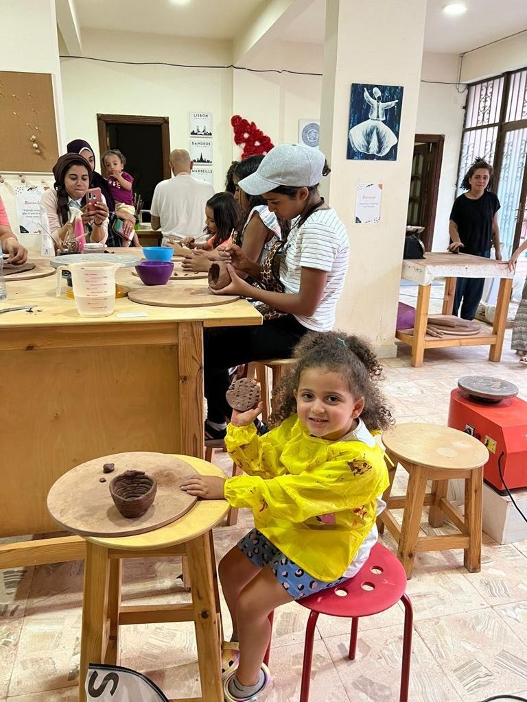 El Cairo: experiencia de cerámica para niños