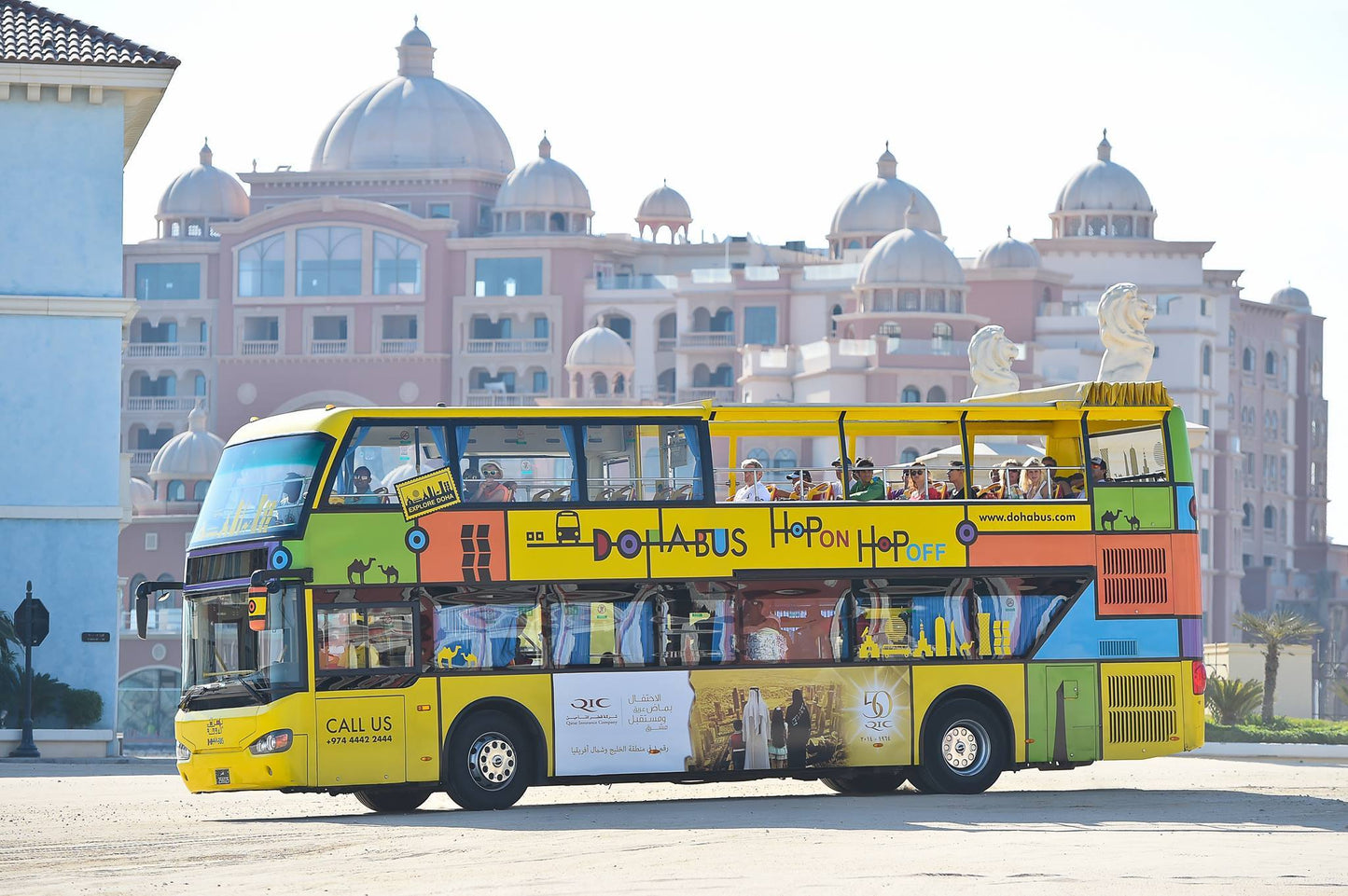 Doha: 24-uurs Hop-On Hop-Off Busticket met Audiogids