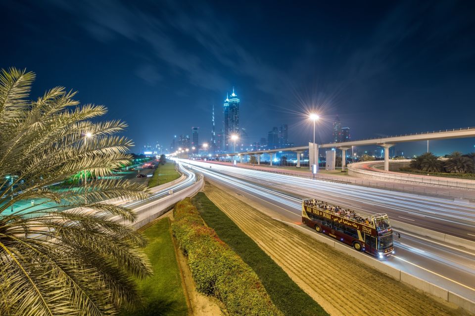 Dubai: Big Bus Panoramic Night Tour