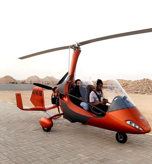 Doha: Fly Over Mangroves Forest in a Gyrocopter
