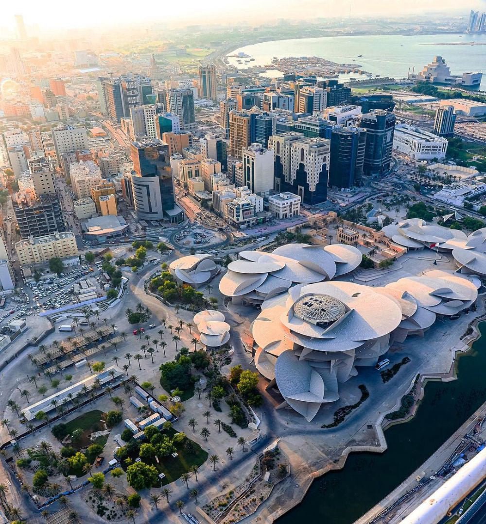 Doha: Helicopter Tour over Doha (Up to 4 passengers)