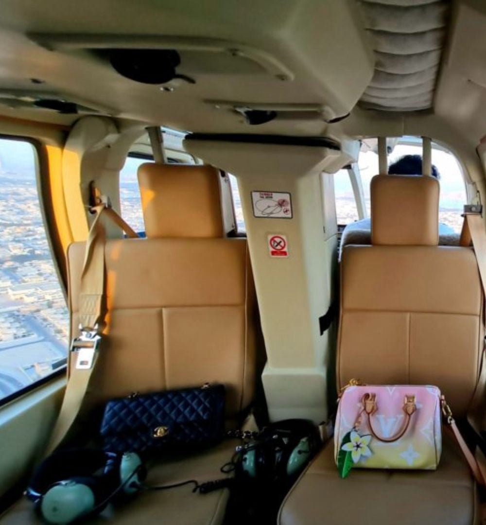 Doha: Helicopter Tour over Doha (Up to 4 passengers)