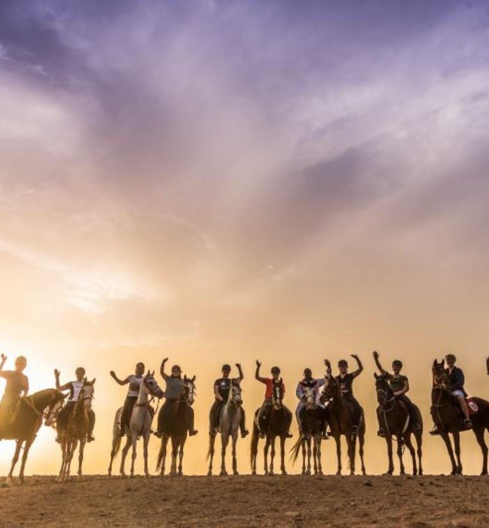 Hurghada: experiência de passeio a cavalo ao pôr do sol