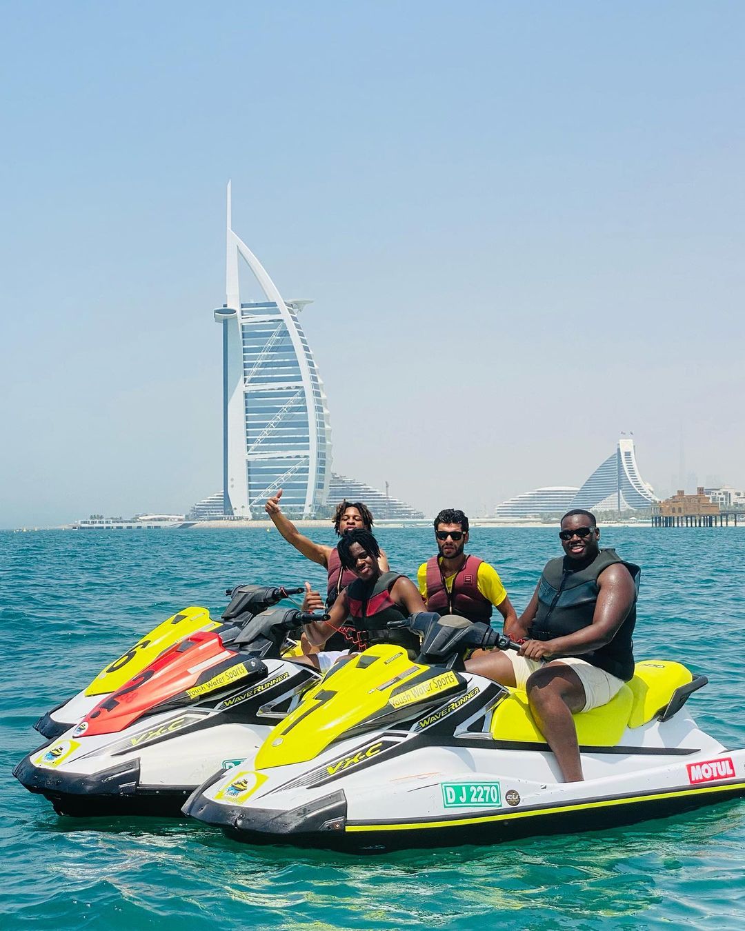 Dubai: Jetski Tour to Burj Al Arab