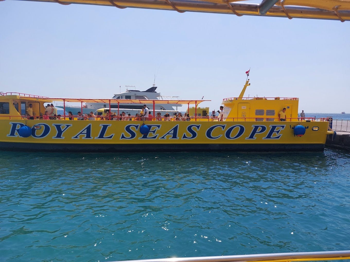 Hurghada: Rejs łodzią podwodną Royal Seascope z przeszklonym dnem i snorkelingiem