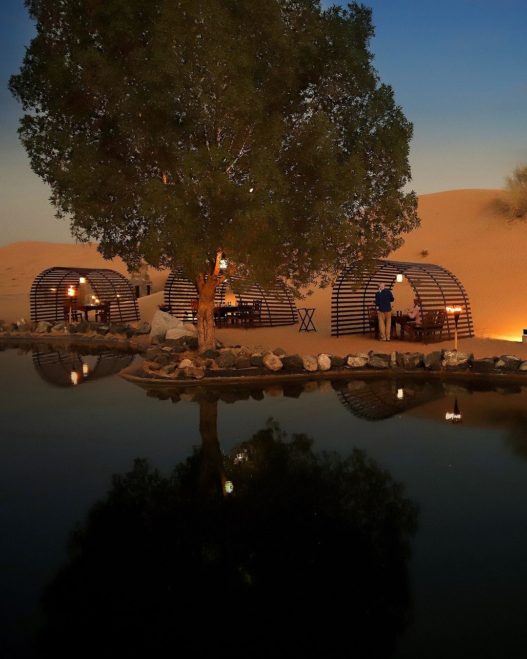 Dubai: Camel Desert Safari with Overnight and Hot Air Balloon