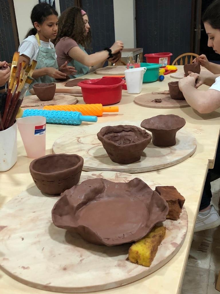 El Cairo: experiencia de cerámica para niños