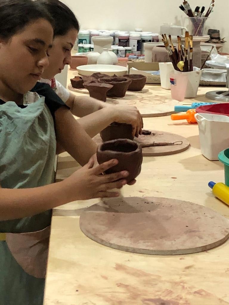 El Cairo: experiencia de cerámica para niños