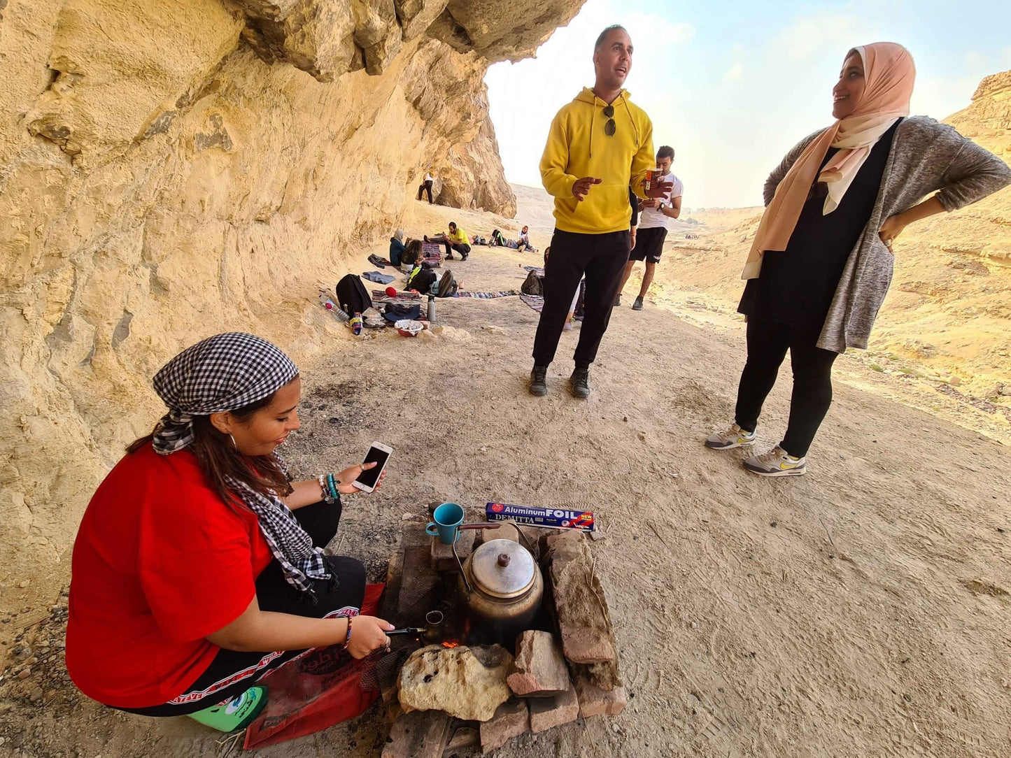 Cairo: Silent Hike & Meditation in Wadi Degla