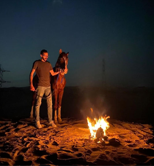 Cairo: Night Horse Riding in Sakkara