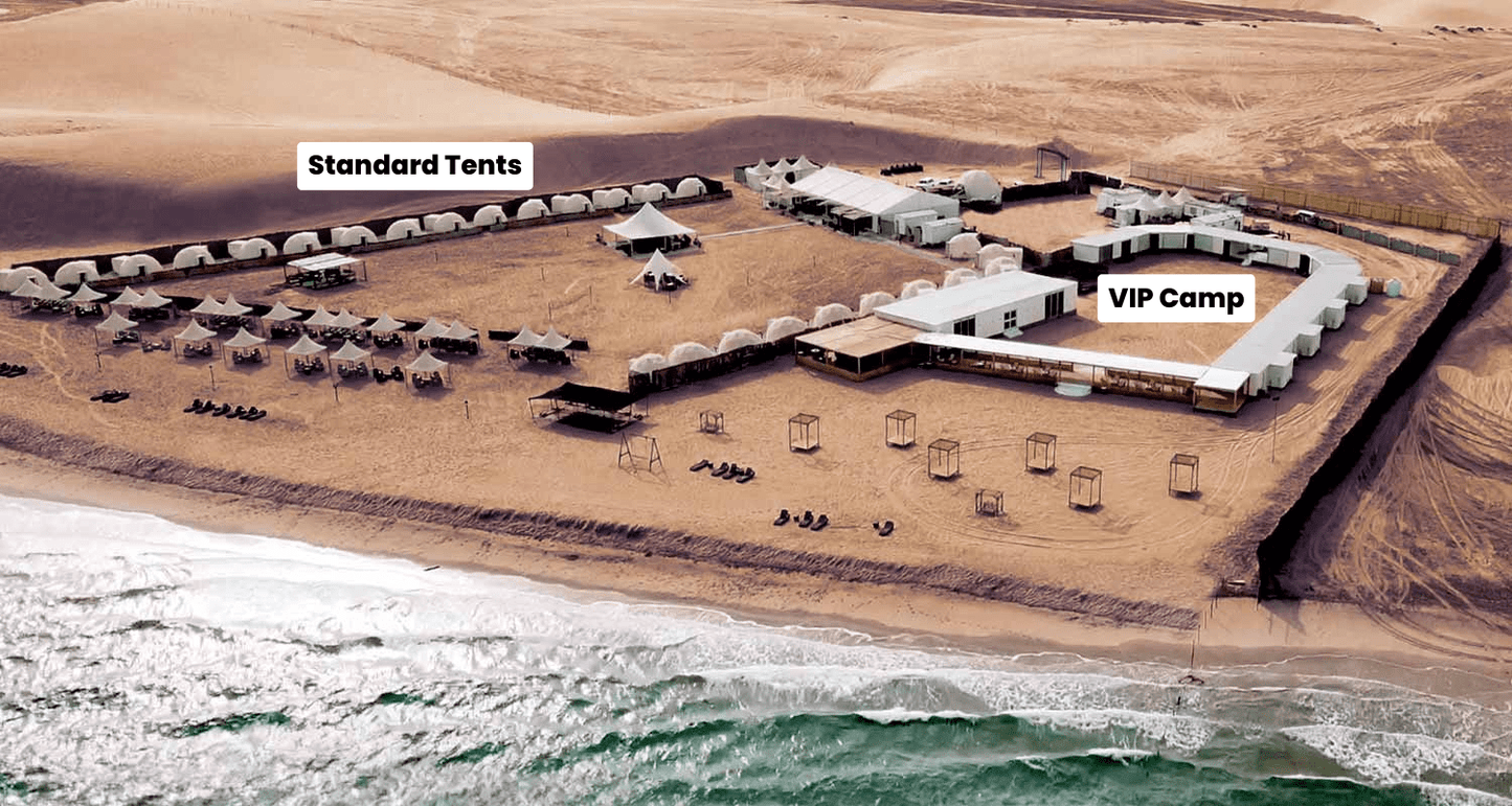 Doha: VIP Nocne Biwakowanie na Pustyni z Kolacją BBQ i Obserwacją Gwiazd