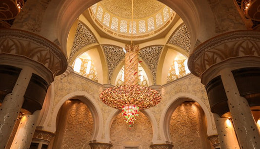Din Dubai: tur de jumătate de zi Abu Dhabi Sheikh Zayed Moscheea