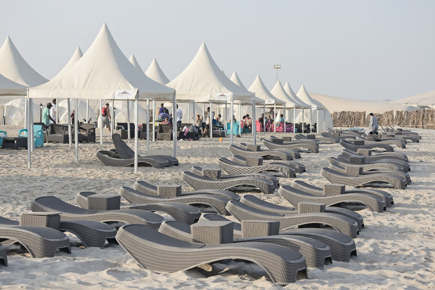 Doha: experiência noturna de acampamento no deserto com jantar de churrasco e observação de estrelas