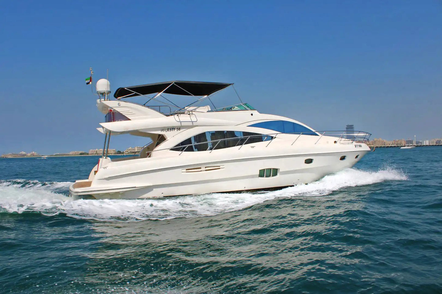 Dubai: Perjalanan Kapal Pribadi Majesty Boat 56 ft