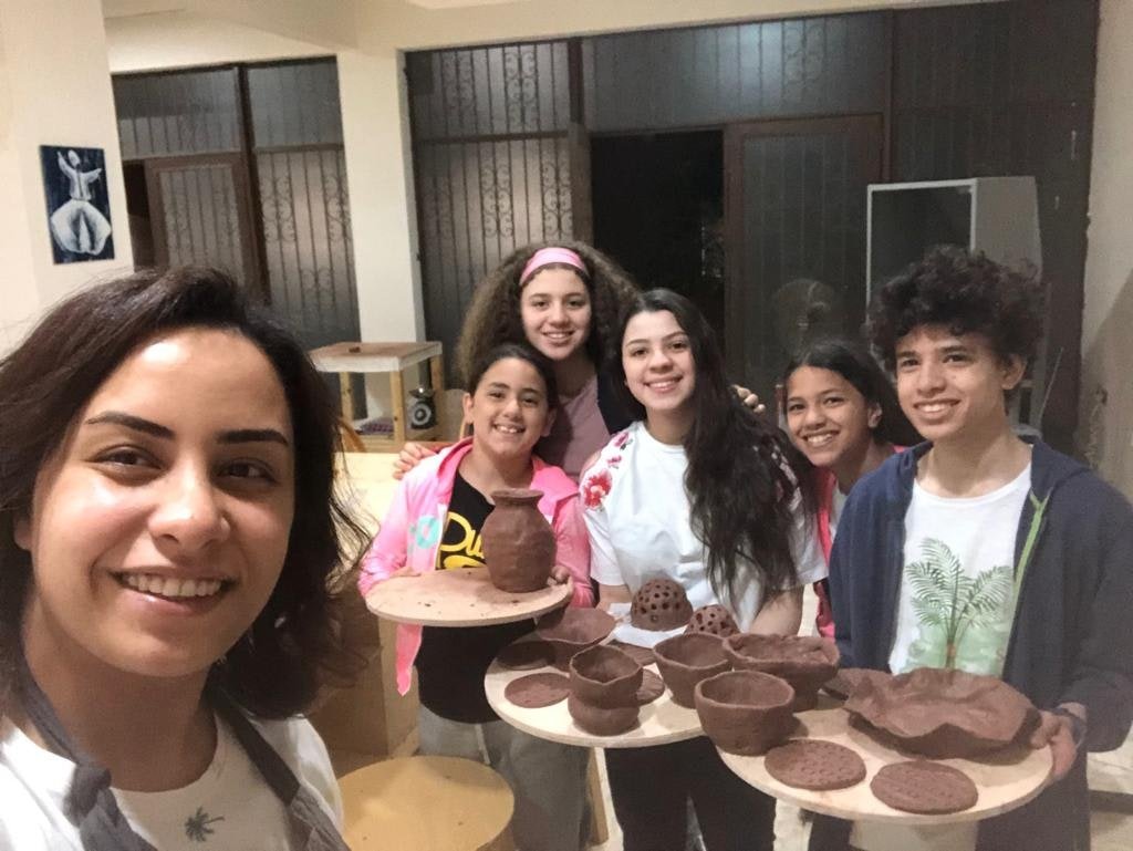 El Cairo: experiencia de cerámica para niños