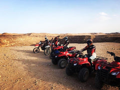 El Gouna: Quad 4x4 Adventure out in the mountains