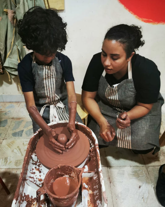 Cairo: Kids Pottery Experience
