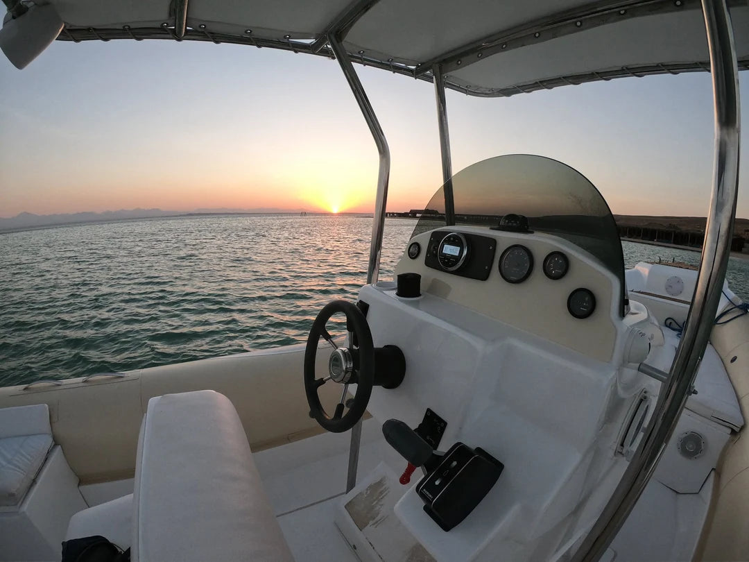 Hurghada: experiencia en Sunset Islands y snorkel en lancha rápida