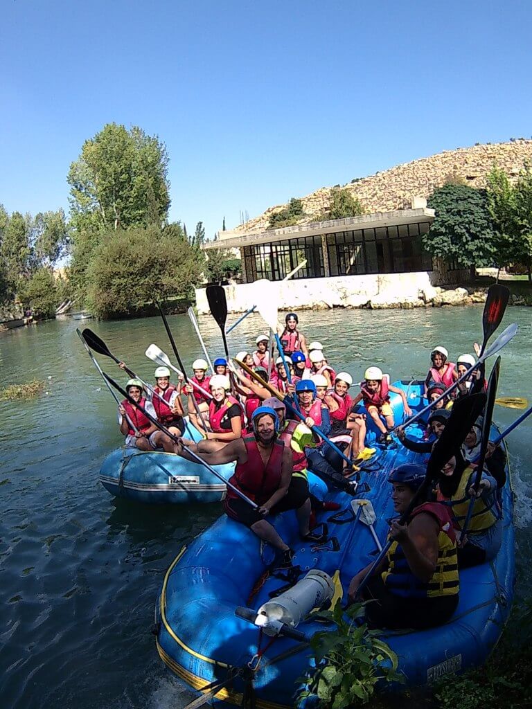 Liban: Experiență de rafting în râul Al-Assi
