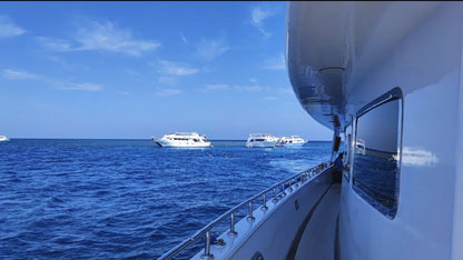 Ain El Sokhna: Panorama-Privatboot-Schnorchelausflug mit Mittagessen und alkoholfreien Getränken