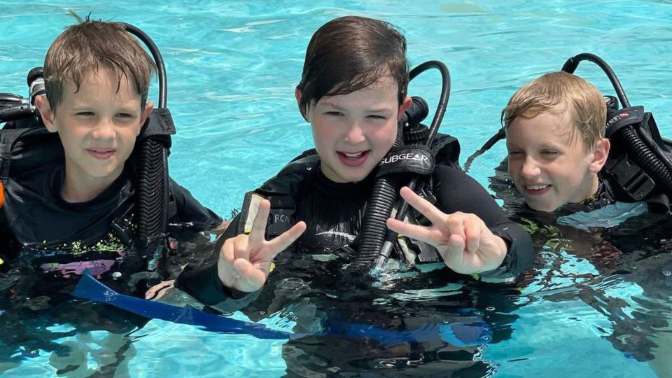 Дубай: вводный курс дайвинга для детей 8-10 лет