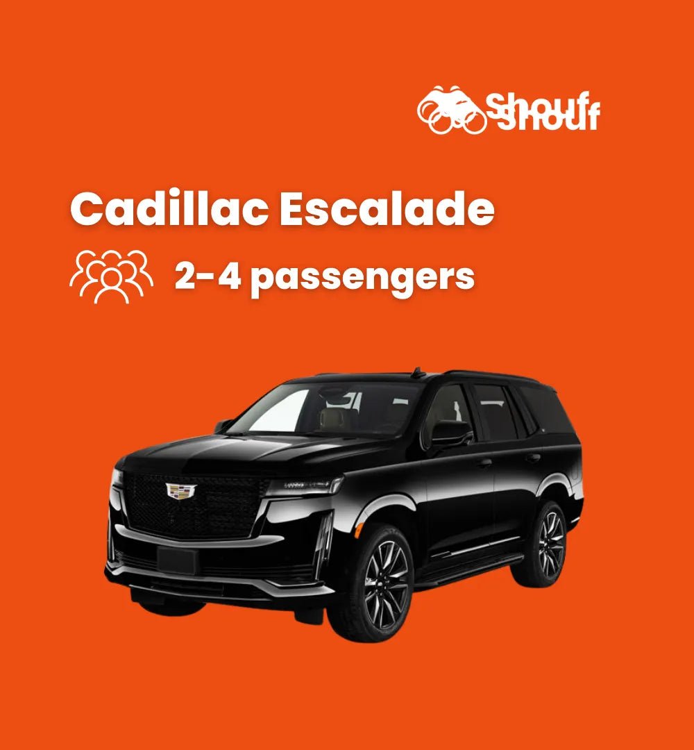 Doha : location de voiture privée Cadillac Escalade avec chauffeur