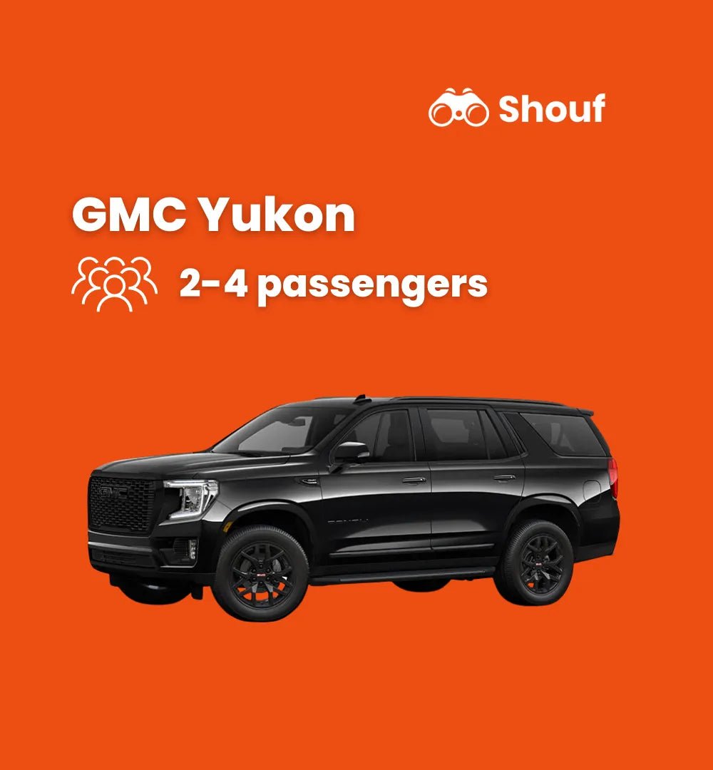 Doha: Aluguel de carro particular GMC Yukon com motorista