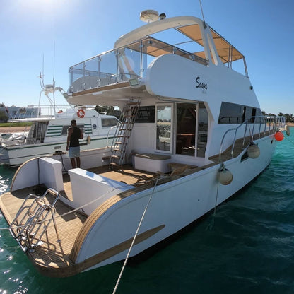 El Gouna: Private Boat Trip to Bayoud or Tawilah Island