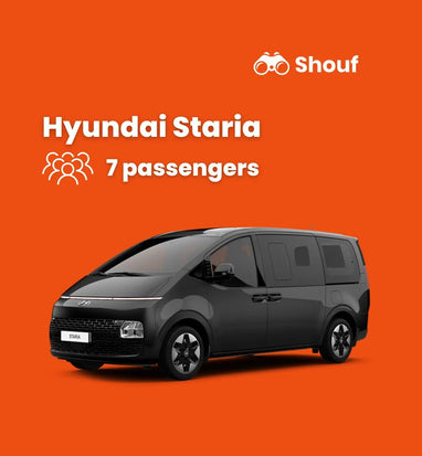 Dubai: Full Day Private Car or Van Rental with Driver – Shouf