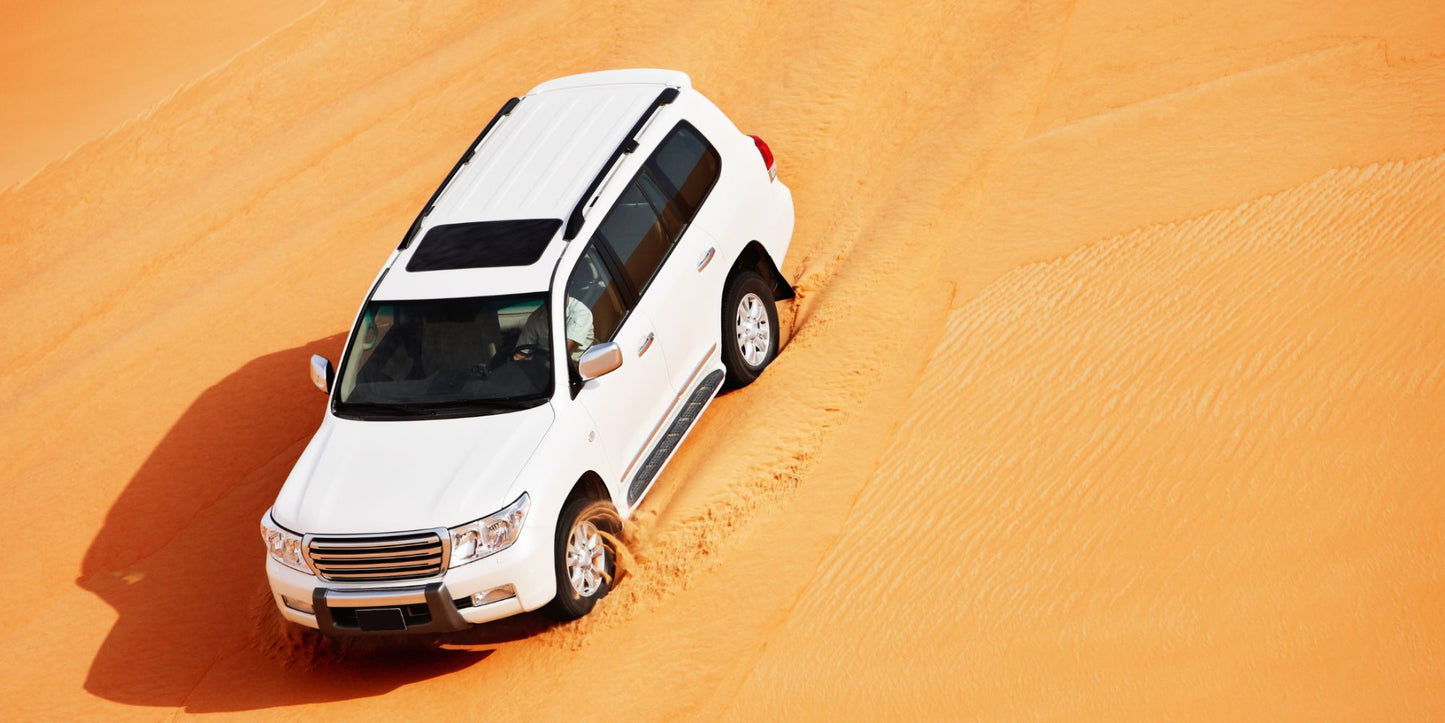 دبي: رحلة سفاري صحراوية خاصة 4×4 عند شروق الشمس