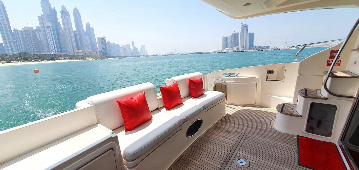 Dubai: Azimut-boot 48 ft privéboottocht