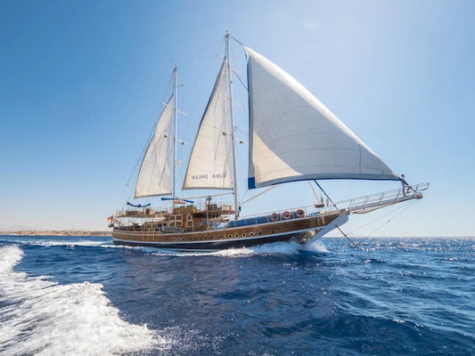 Sharm El Sheikh: Viagem de Snorkeling para Ras Mohamed e Ilha Branca a bordo de Iate de Luxo