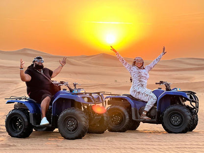 Dubai: safári 4x4 no deserto, passeio de camelo, quadriciclo e sandboard
