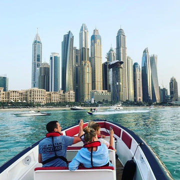 Dubai Marina: Burj Al Arab Premium Speedboat Tour