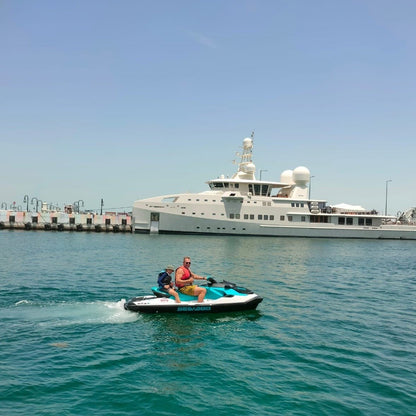 Doha: Jet Ski Tour to Al Safliyah Island with a guide