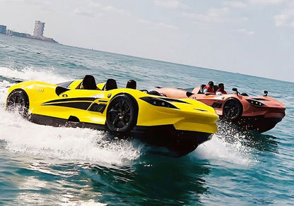 Dubai: gele jetcar-tour in Burj Al Arab (2-zits)